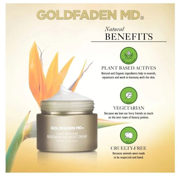 Goldfaden MD Plant Profusion Regenerative Night Cream - Picture 10 of 10